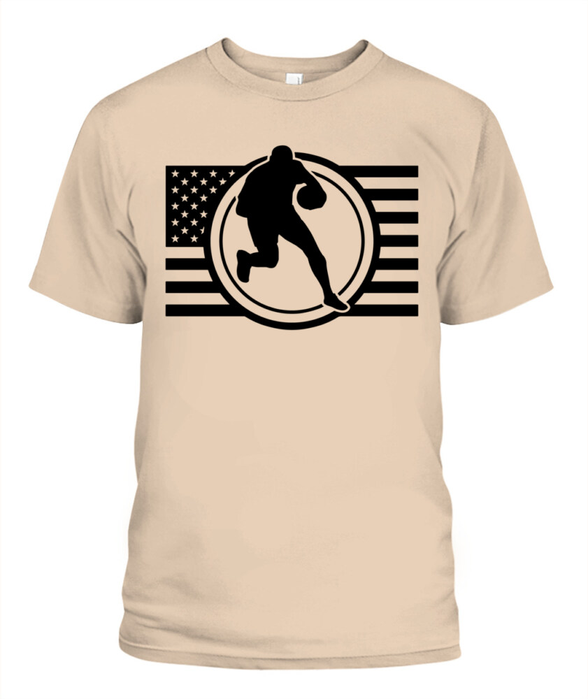 American Flag Rugby Shirt – Unisex T-Shirt & Tank Top for USA Rugby Fans and Players