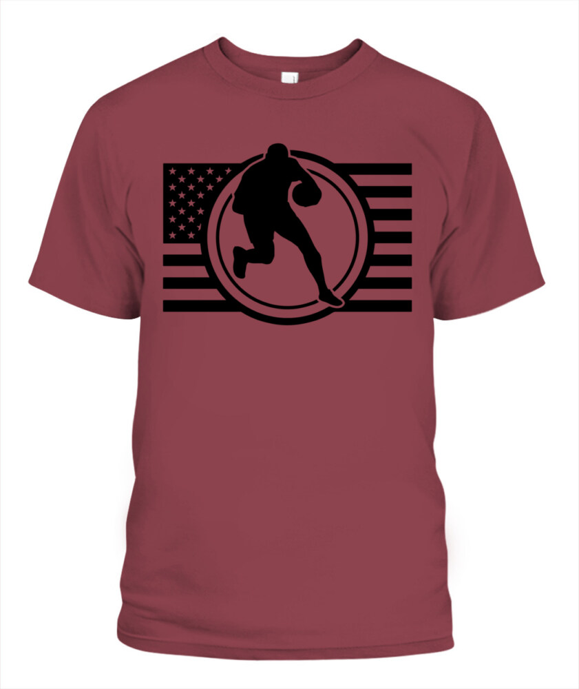 American Flag Rugby Shirt – Unisex T-Shirt & Tank Top for USA Rugby Fans and Players