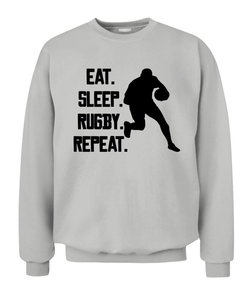 Unisex Rugby Player Impact Hoodie Sweatshirt – Dynamic Sports Graphic Pullover for Athletes and Fans