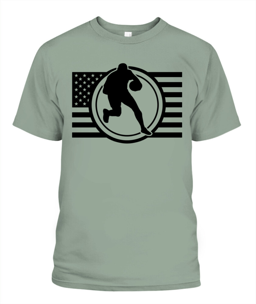 American Flag Rugby Shirt – Unisex T-Shirt & Tank Top for USA Rugby Fans and Players