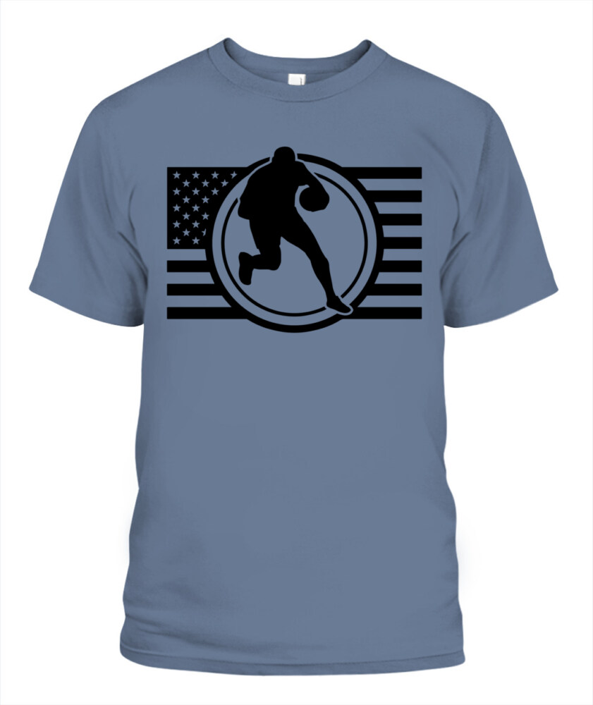 American Flag Rugby Shirt – Unisex T-Shirt & Tank Top for USA Rugby Fans and Players