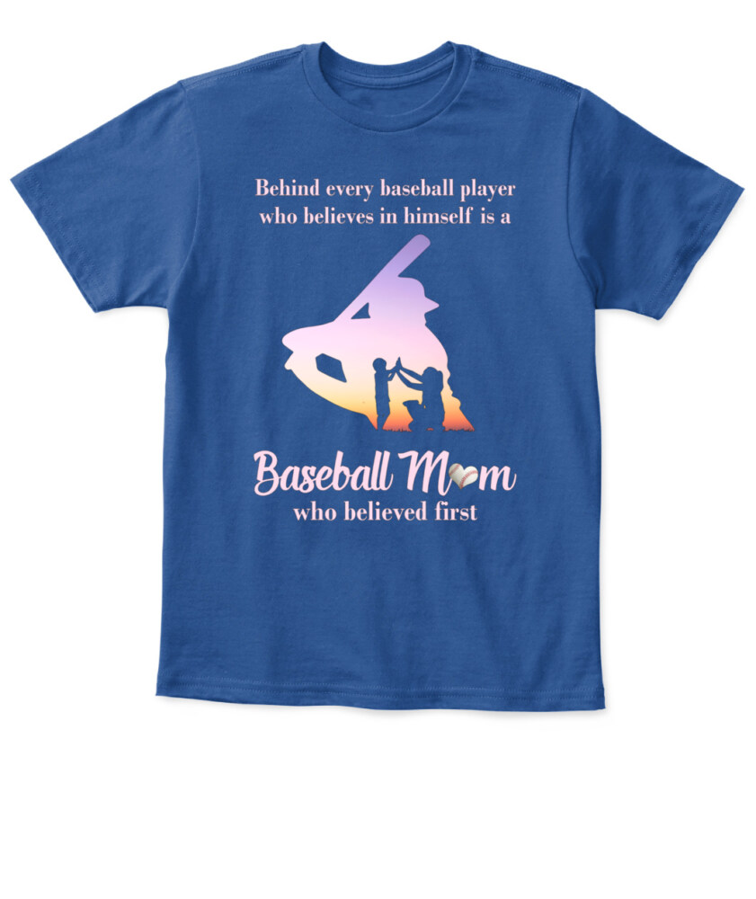 Baseball Mom T-shirt, Lovely Toddler T-shirt, Amazing Jersey Tee With Baseball Mom