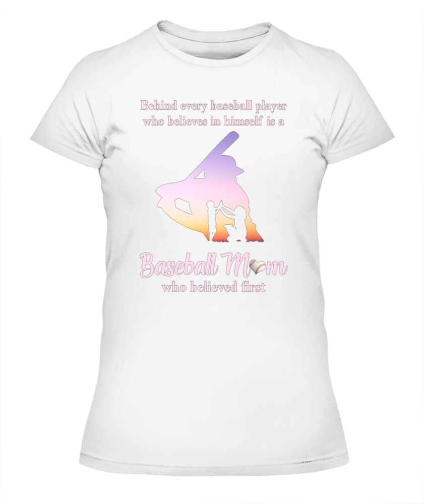 Baseball Mom T-shirt, Lovely Toddler T-shirt, Amazing Jersey Tee With Baseball Mom