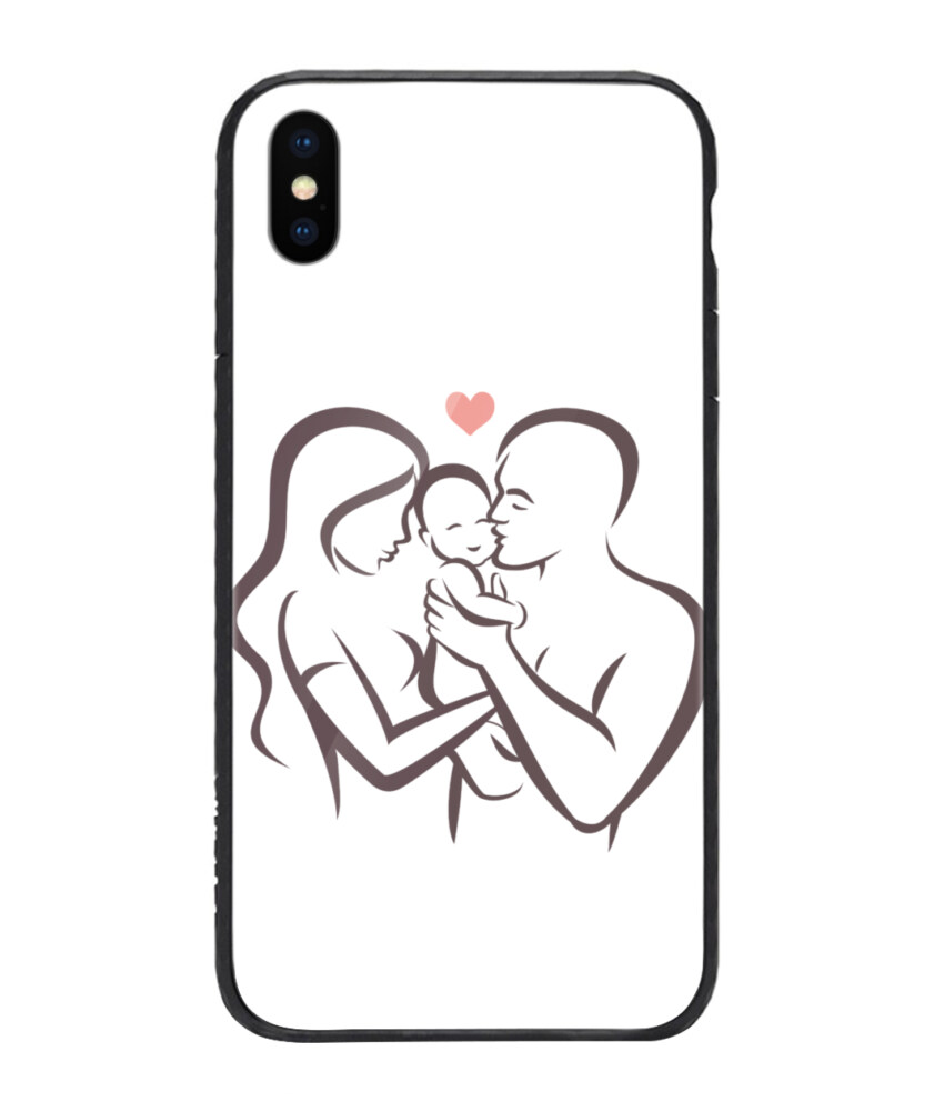 Image Of Parents and Their Baby Phonecase