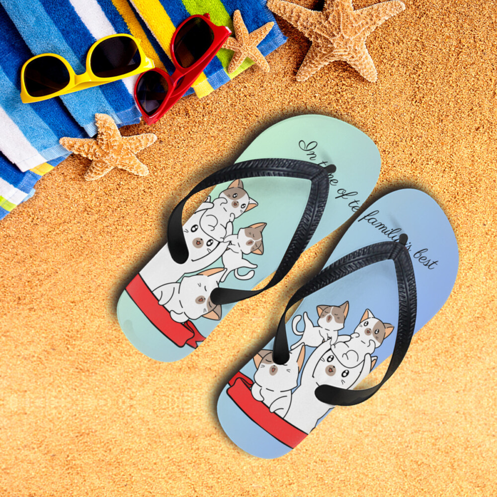 Animal Family Flip Flops for Men & Woman