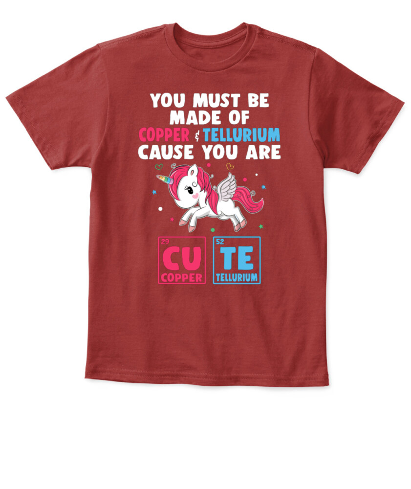 You Must Be Made Of Copper Tellurium Cause You Are Cute TodderT-Shirt & Toddler Hoodie