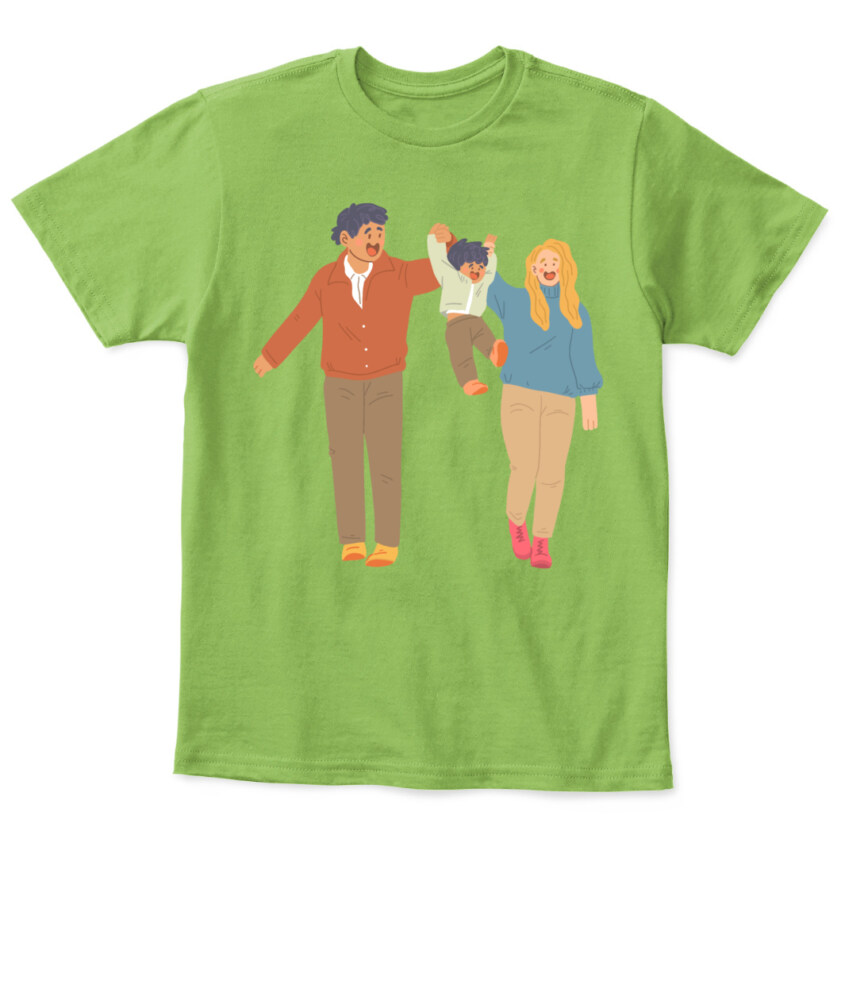 Unisex Family T-shirt, Dad Family T-shirt, Mom Family T-Shirt, Kid Famlily T-Shirt