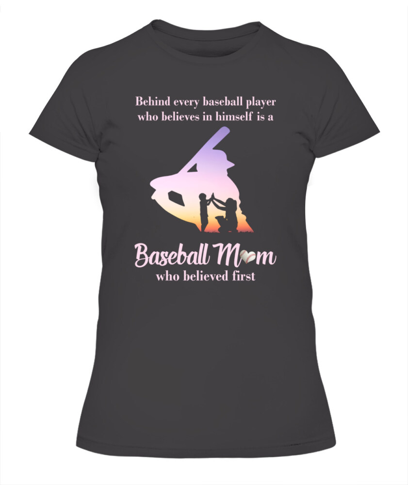 Baseball Mom T-shirt, Lovely Toddler T-shirt, Amazing Jersey Tee With Baseball Mom