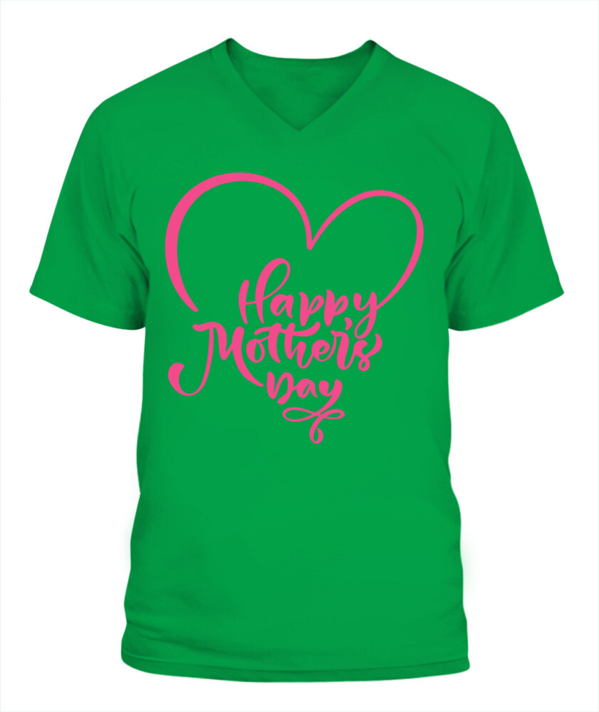 Happy Mother's day Shirt, Lady Deep V-Neck T-Shirt