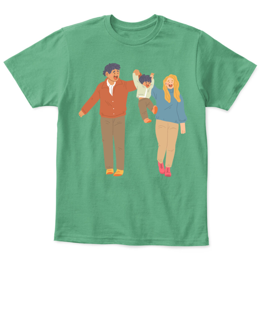 Unisex Family T-shirt, Dad Family T-shirt, Mom Family T-Shirt, Kid Famlily T-Shirt