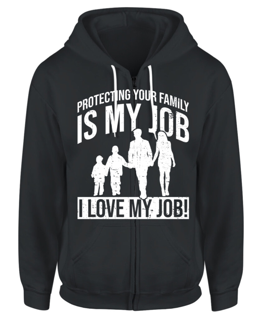 Protecting your family is my job T-shirt, Family T-shirt