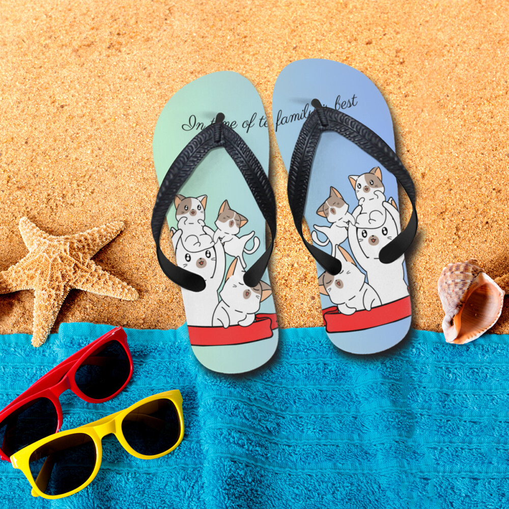 Animal Family Flip Flops for Men & Woman