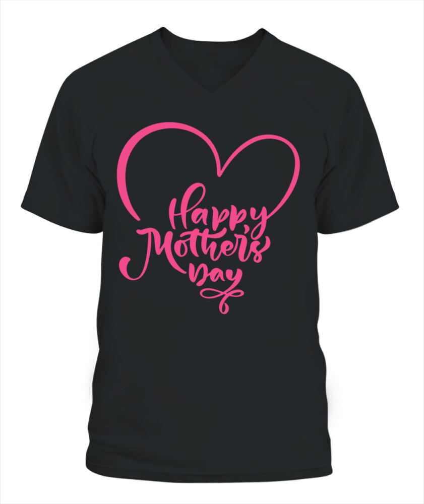 Happy Mother's day Shirt, Lady Deep V-Neck T-Shirt