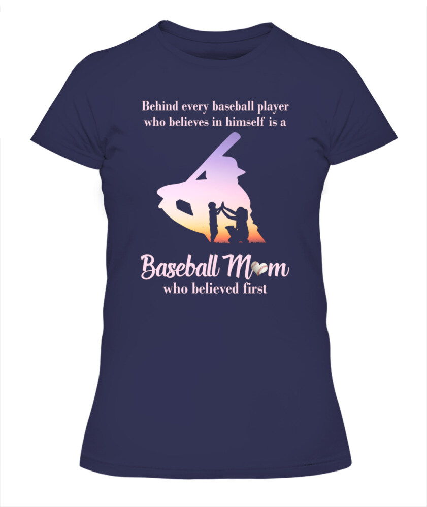 Baseball Mom T-shirt, Lovely Toddler T-shirt, Amazing Jersey Tee With Baseball Mom