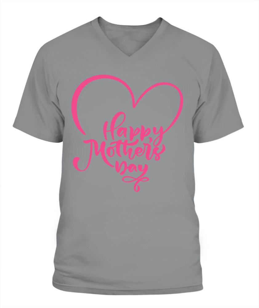 Happy Mother's day Shirt, Lady Deep V-Neck T-Shirt