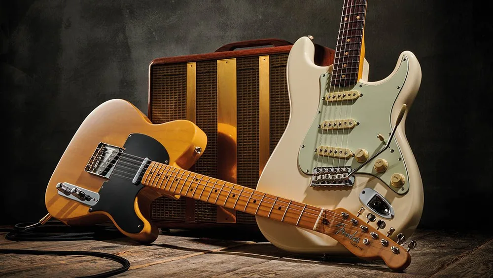 What are the names of Fender guitars?