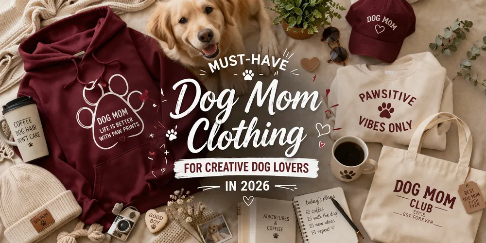 Must-Have Dog Mom Clothing for Creative Dog Lovers in 2026