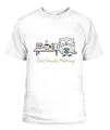 Owl Hands Meeting T-Shirt thumbnail 1