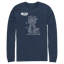 Men's Lightyear Sox Blueprint  Adult Long Sleeve Shirt