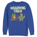 Men's SpongeBob SquarePants Christmas Wrapping Crew  Adult Sweatshirt