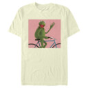 Men's The Muppets Kermit Bike Wave  Adult T-Shirt