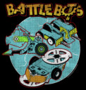 Men's Battlebots Whiplash, SawBlaze, and Rotator  Adult T-Shirt
