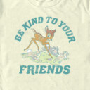 Men's Bambi Be Kind to Your Friends  Adult T-Shirt