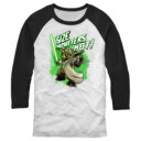 Men's Star Wars: The Clone Wars Clone Wars Yoda Size Matters Not  Adult Baseball Tee