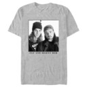 Men's Jay and Silent Bob Black and White Portrait  Adult T-Shirt