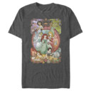 Men's Disney Princesses Vintage Collage  Adult T-Shirt