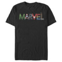 Men's Marvel Logo Hero Font  Adult T-Shirt