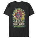 Men's Dungeons & Dragons The Eye of the Beholder With Skulls  Adult T-Shirt