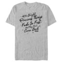 Men's The Great Gatsby All the Bright Precious Things Quote  Adult T-Shirt