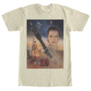 Men's Star Wars The Force Awakens Rey Collage  Adult T-Shirt