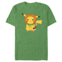 Men's Pokemon Halloween Pumpkin Pikachu  Adult T-Shirt