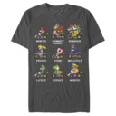 Men's Nintendo Mario Kart Cast  Adult T-Shirt