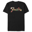 Men's Fender Tropical Floral Logo  Adult T-Shirt