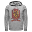 Men's Harry Potter Gryffindor House Shield  Adult Pull Over Hoodie