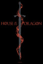 Men's Game of Thrones: House of the Dragon Red Sword Logo  Adult T-Shirt