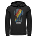 Men's Star Trek: The Next Generation USS Enterprise Rainbow Streak  Adult Pull Over Hoodie