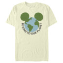 Men's Mickey & Friends Be Kind to Our Planet Mickey Mouse Logo  Adult T-Shirt