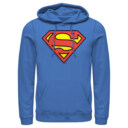 Men's Superman Logo Classic  Adult Pull Over Hoodie
