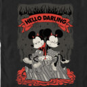 Men's Mickey & Friends Halloween Hello Darling  Adult T-Shirt