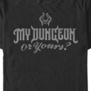 Men's Sleeping Beauty Valentine's Day Maleficent My Dungeon or Yours  Adult T-Shirt