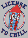 Men's ICEE License to Chill  Adult T-Shirt