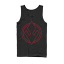 Men's Star Wars: The Rise of Skywalker Sith Trooper Symbol  Adult Tank Top