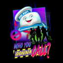 Men's Ghostbusters Retro Who You Gonna Call Collage  Adult T-Shirt