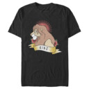 Men's Lion King Valentine Simba King  Adult T-Shirt