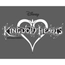 Men's Kingdom Hearts 1 Sketch Logo  Adult Tank Top
