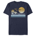 Men's Top Gun Retro Landscape Fightertown, USA  Adult T-Shirt